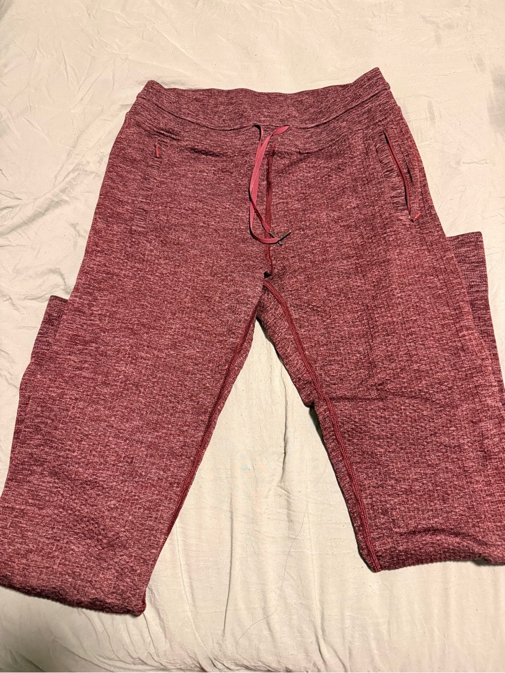 Lululemon Women’s Maroon Knit Jogger Pants